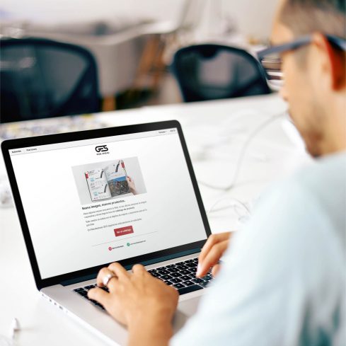 Pantalla Mailchimp marketing online