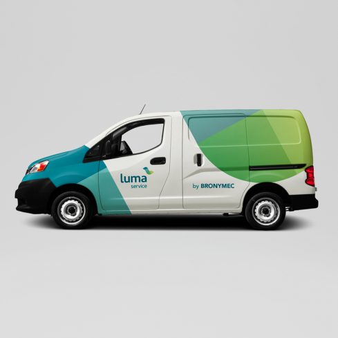 Rotulación de furgoneta