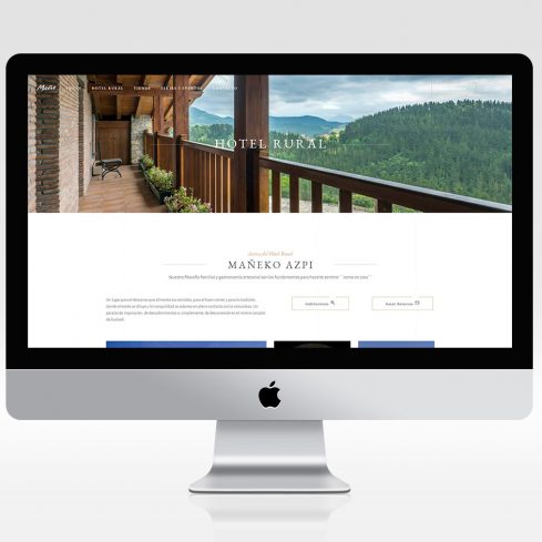 iMac web Mañe